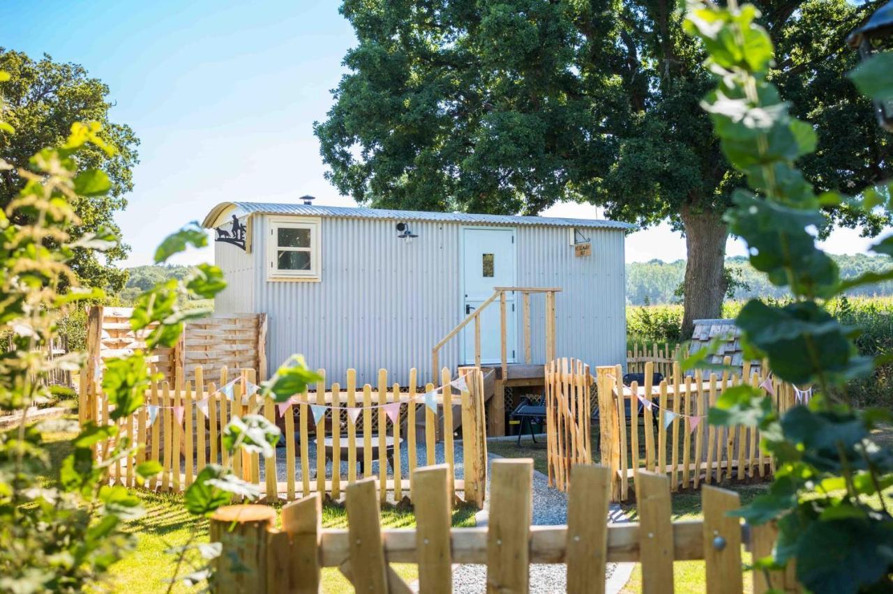 The Hideaway Hut - 1 Bed Shepherds Hut - Hereford Ngoại thất bức ảnh